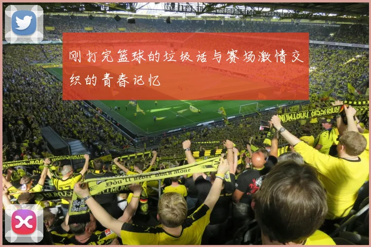 刚打完篮球的垃圾话与赛场激情交织的青春记忆